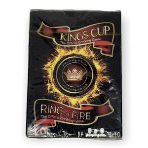 King's Cup Ring of Fire The Official Drinking Game Deck Of Playing Cards
